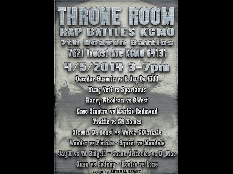 Throne Room: 4/5- B West Vs Harry Whodean