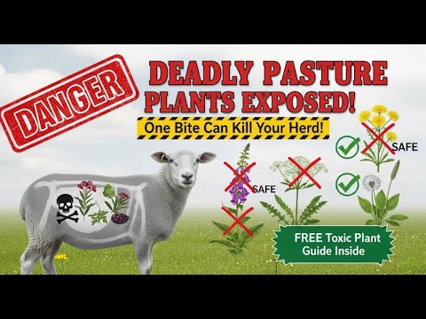 Silent Killers in Your Pasture, Avoid Toxic Plants (Lesson 5/30 A to Z Profitable Goat Sheep Farming