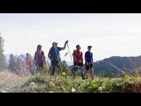 Familien Sommerurlaub in den Bergen in Flachau im Salzburger Land