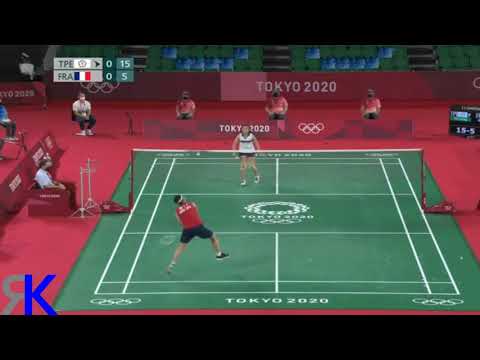 -- Cuplikan Pertandingan Antara Tai Tzu-Ying (Taiwan) vs Qi Xuefei (Prancis) --