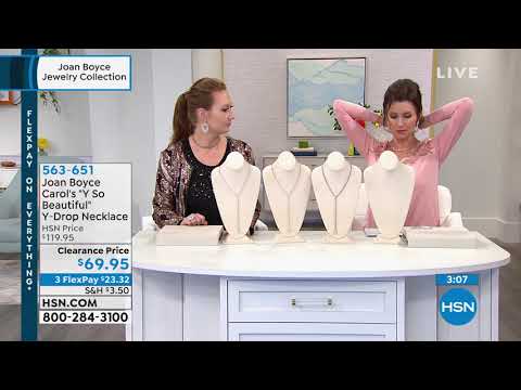 Joan Boyce Carol's "Y So Beautiful" Station Necklace