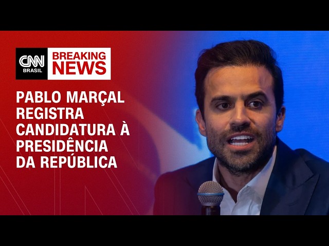 Pablo Marçal registra candidatura a presidente apesar de inelegibilidade | CNN PRIME TIME