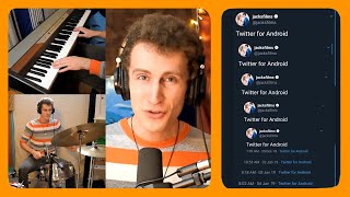 Twitter for Android (jacksfilms) Full Band Dub