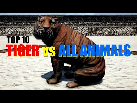 Far Cry 4 Animal Fight (Top 10) Tiger vs All Animals Battles