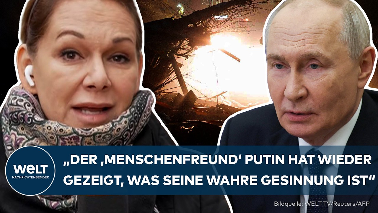 UKRAINE-KRIEG: "Was ich bemerkenswert finde!" Russen-Raketen krachen auch Krankenhaus in Kiew
