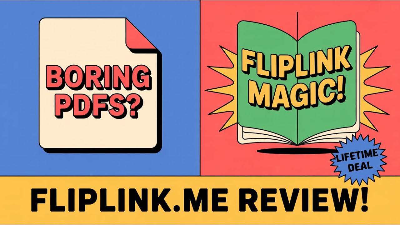 Turn PDFs Into Stunning Flipbooks with FlipLink.me | AppSumo Review #appsumodeals #pdf
