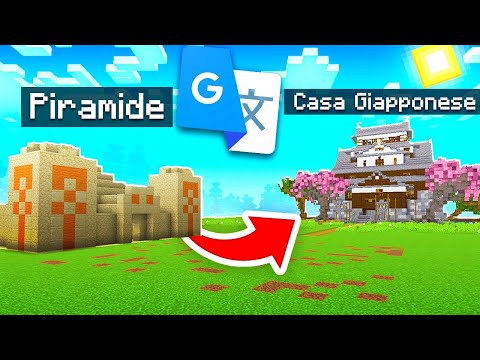 TRADUCO più di 100 VOLTE le STRUTTURE di MINECRAFT