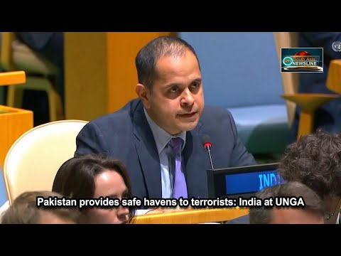 Pakistan provides safe havens to terrorists India at UNGA