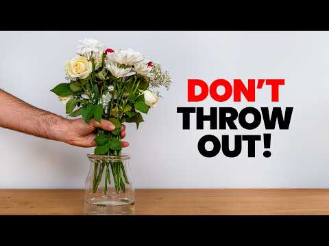 Stop Throwing Out Old Cut Flowers (Do This Instead)