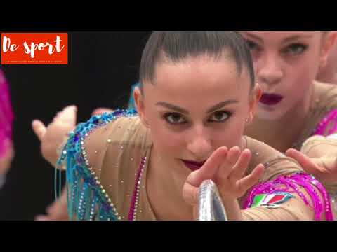 Le Farfalle azzurre vincono l'oro | cerchi e clavette | mondiali ginnastica ritmica 2021