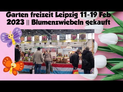 Haus garten freizeit 2023 #leipzig  || #blumen  gekauft || Halle 1 #messe