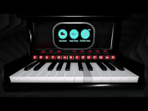 3D Classic Piano Video