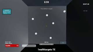 1wall6targets TE - 236.1 & 1wall9000targets - 348.4