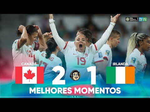  CANADÁ 2X1 IRLANDA | COPA DO MUNDO FEMININA FIFA™️ 2023