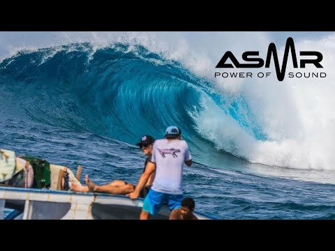 🔴 (ASMR) Waves of the World/Surfing🌊 - Hawaii, Indo, Maldives - WITH RELAXING OCEAN SOUNDS AND MUSIC