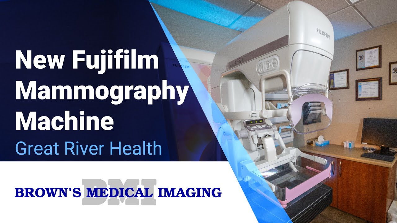 New Fujifilm Mammography Machine at Great River Health