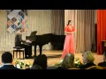 Дарья Ларина 15 лет (сопрано) Украинская народная песня " Ой, не свiти ...