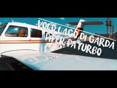 Piper PA28turbo - LAGO DI GARDA | GOPRO HERO 5-7 | Low Pass
