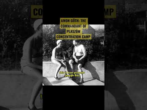 Amon Göth: The commandant of Plaszów Concentration Camp #war #history #ww2