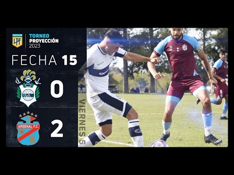 #TorneoProyección 2023 | Fecha 15 | resumen de Gimnasia y Arsenal