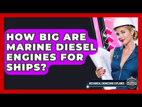 How Big Are Marine Diesel Engines For Ships? - Mechanical Engineering Explained