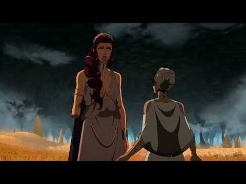 Hera visiting Electra | Blood of Zeus | Netflix