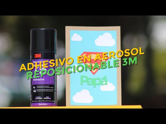 Vídeo relacionado con Ewent EW5625 - Spray de pegamento reposicionable 400ml - Pegamento para materiales ligeros (plásticos, papel, corchos, cartón, poliestireno expandido, textiles, espumas).