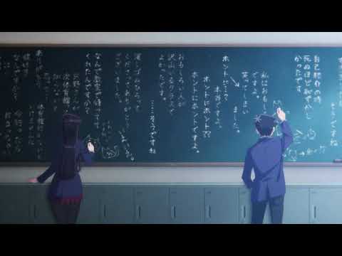 Komi-san wa, Comyushou desu OST  (Episode 1 chalkboard scene)