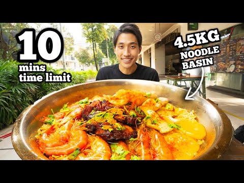 EXTREME SPICY INSTANT MAMA NOODLE CHALLENGE! | ONLY 10 Minutes?! | Undefeated Food Challenge Smashed