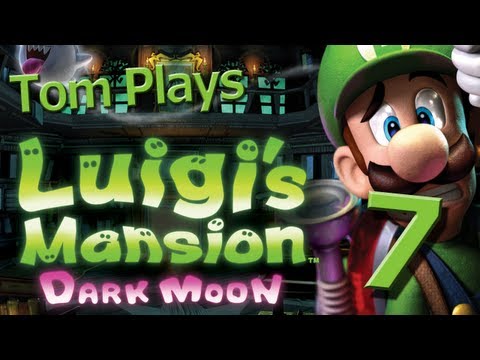 Tom Plays Luigi's Mansion Dark Moon: Part 7 - Lighting Spiders On Fire