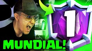 A POR EL TOP 10 DEL MUNDO!!!!!! GOLEM DE HIELO *HEROE* TOP MUNDIAL CLASH ROYALE - EN VIVO