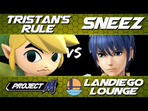 PM @ The LanDiego Lounge | Winners Semis - Sneez (Marth, R.O.B.) VS Tristan's Rule (Toon Link)
