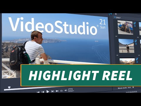 VideoStudio Highlight Reel