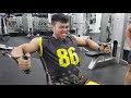 Training Chest with Brendan