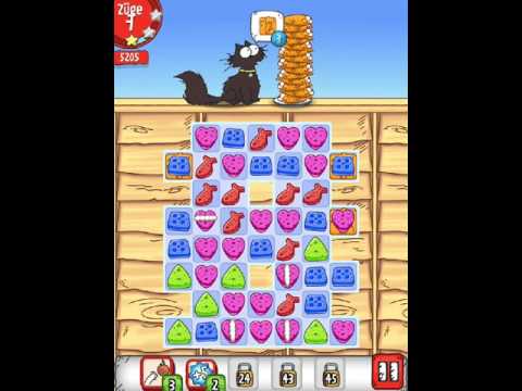 Simons Cat - Crunch Time - Level 19 - No Boosters (by match3news.com)