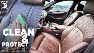HOW TO CLEAN AND PROTECT LEATHER SEATS !!