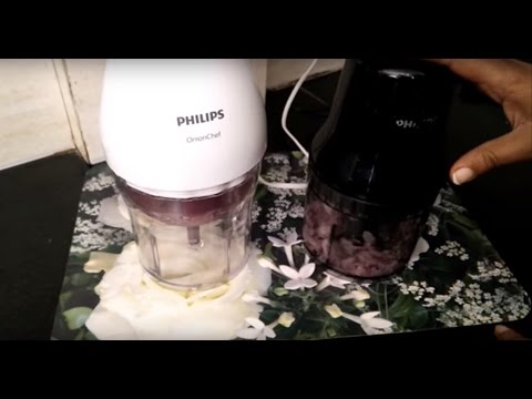 Philips Onion Chef Chopper HR2505 vs Philips HR1393 Vegetable Chopper by Happy Pumpkins