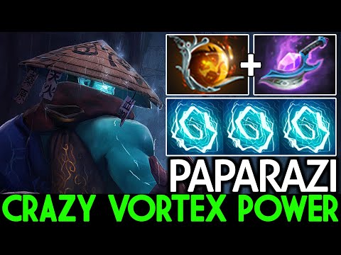 PAPARAZI [Storm Spirit] Crazy Vortex Power + Timeless relic Dota 2