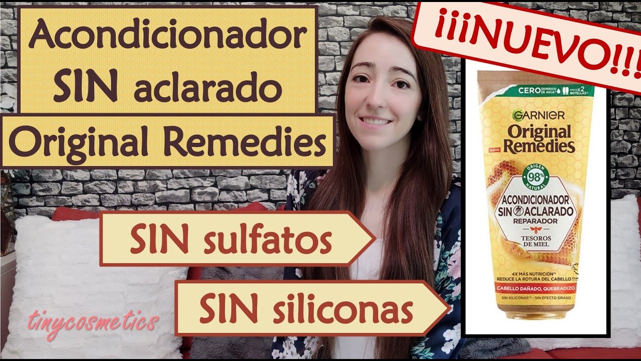 NUEVO Acondicionador SIN aclarado Tesoros de Miel de Original Remedies de Garnier {tinycosmetics}