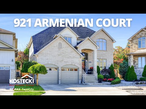 Desirable Doon South - 921 Armenian Court - Kitchener Real Estate Video