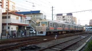 preview picture of video '伊予鉄道3000系 大手町～古町 Iyo Railway 3000 series EMU'