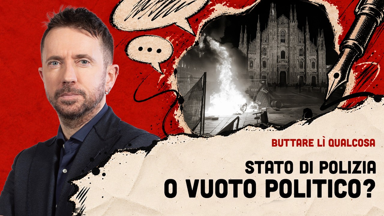Stato di polizia o vuoto politico? La diretta con Andrea Scanzi