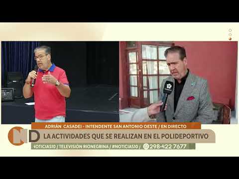 Realizan reparaciones en el Teatro Municipal en San Antonio Oeste