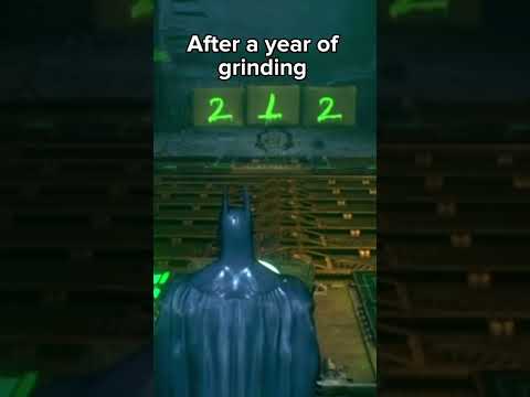 After a year of getting these riddler trophies I can get finally fight riddler