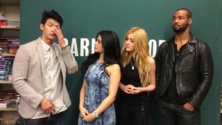 Shadowhunters Exclusive - Interview with the Cast at the Lady Midnight Launch