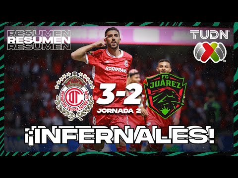 Toluca 3-2 FC Juárez