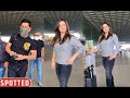 Mahendra Singh Dhoni And Family Zareen Khan At Airport Malaika Arora Snapped In Bandra
