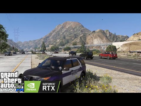 GTA 5 LSPDFR Police Mod - Crazy Shift In Grapeseed #lspdfr #rtx3090