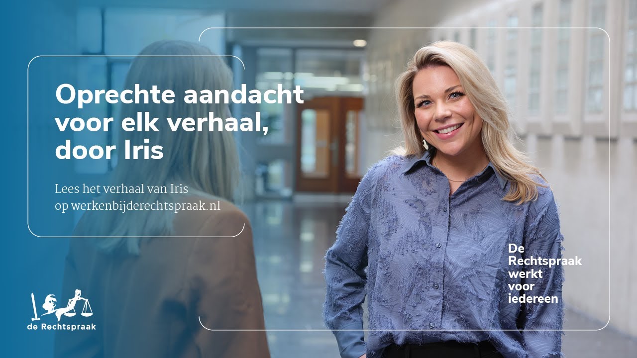 Senior gerechtsjurist vreemdelingenkamer – Iris over afwisseling, collega’s en studie naast werk