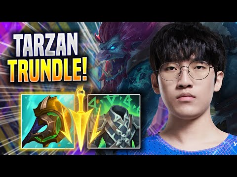 TARZAN IS A BEAST WITH TRUNDLE! - LNG Tarzan Plays Trundle JUNGLE vs Gragas! | Season 2022